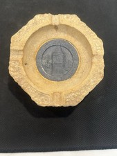 WWII Houses of Parliament Stone Ashtray -1941 Blitz Relic picture