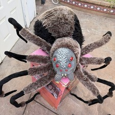 Giant 4.5ft Halloween Spider Decor Prop 2015 Rare Huge Costco *eyes do not work* picture