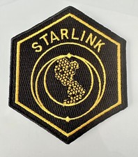 STARLINK PROGRAM FALCON 9 MISSION PATCH ANNIVERSARY EDITION 3.5” USA picture
