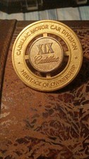Cadillac Motor Car Division Heritage of Ownership XIX Collectible Badge picture