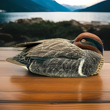 Wild Wings Sam Nottleman Relaxed Green-Winged Teal Decoy #383/2900 1996 picture