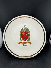Vtg Ross Coat Of Arms Plate “Spen Successus Alit” picture