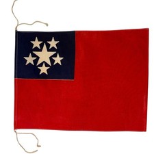 Vintage Flag of Union of Burma (now Myanmar) 1948-1974 picture