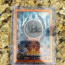Currency Cred Bitcoin Crypto-Collectible Card #1 ID 019/149 Game/DApp Title picture