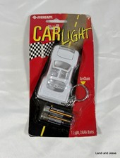 Vintage 1996 Eveready Car light Key Chain white # 11 New in Package picture