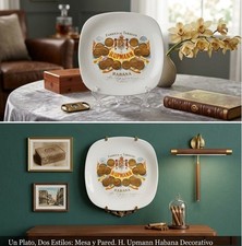 DECORATIVE PLATE of  Vintage Cigar Label: H.UPMANN. Best Collector Plates picture