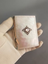 Rare Corner de baile with a Pencil Mother of pearl Silver Ornament Antique picture
