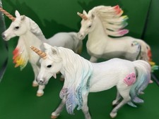 BEAUTIFUL SCHLEICH UNICORN FANTASY LOT picture