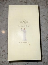 Ceramic Lenox Statue of Pope Francis in Box 8 3/8