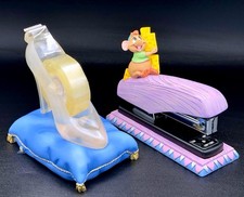 Disney Cinderella Gus Gus Cheese Stapler | Mouse Desk Figurine Office Decor. picture