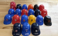 Vintage MLB Mini Plastic Batting Helmets Ice Cream Sundae Bowls Lot of 21 Laich picture