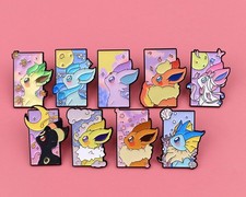 Pokémon Eevee Evolution Weather Enamel Pin Umbreon Collectible picture