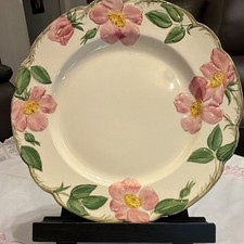 Franciscan Desert Rose 10 3/4” Dinner Plates Set of 4 USA .Excellent No Crazing picture