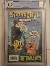 SpongeBob Comics #76 (2018) CGC 8.0 (White Pages) picture