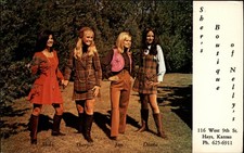 Sher's Boutique of Nellys vintage women's fashion Hays Kansas 1960s-70s v946 picture