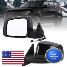 Lqito Left Driver Side Mirror for 2011-2022 Jeep Grand Cherokee WK Heated Power picture
