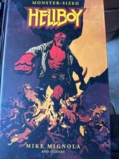 HELLBOY MONSTER SIZED EDITION MIKE MIGNOLA DARK HORSE COMICS HARDCOVER picture