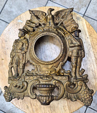 Spanish American War Patriotic Clock Without The Clock. picture