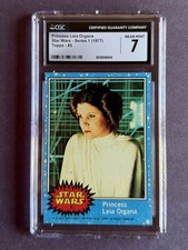 1977 Topps Star Wars Princess Leia Organa #5 Rookie RC CGC 7 NM picture
