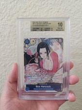 2025 One Piece Promos #ST17-004 BOA Hancock SP Illustration Box Vol 1 BGS 10 picture