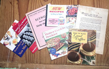 Vintage 1930s–1950s Vintage Advertising Recipe Booklet Lot picture