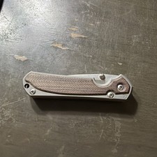 Chris Reeve Knives Small Sebenza 31 Drop Point Natural Micarta MagnaCut S31-1212 picture