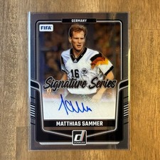 2024-25 Panini Donruss Matthias Sammer #SS-MS Signature Series Auto Germany picture