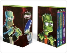 In Hand Simpsons Treehouse Of Horror Ominous Omnibus Box Set NOT SIGNED - READ picture