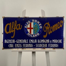 ALFA ROMEO - Advertising Sign - 75x45cm (29.5x17.7