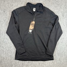 NWT Massif FlameStretch Military Flame Resistant 1/4 Zip Fleece Pullover Shirt L picture