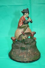 Cast Iron Doorstop Pied Piper #120 by Hubley 1920's-30's picture