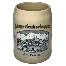 Vintage West German Beer Stein Alt-Durlach Binding Bier 0.5L Stoneware Mug picture