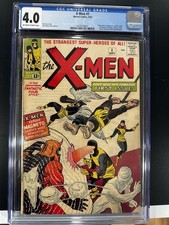 X-Men #1 Origin & 1st App. Of the X-Men Off White To White Pages CGC 4 picture