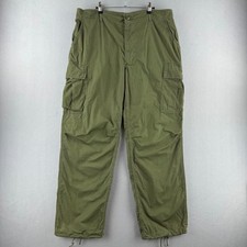 Vintage Vietnam Jungle Pants Mens Large Long OG 107 Poplin Pre-Ripstop Mid 60s picture