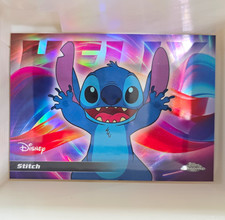 Topps 2026 Disney Chrome Helix Insert Lilo & Stitch Stitch HX-5 Card picture