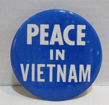 PEACE IN VIETNAM VINTAGE BIG 3.5