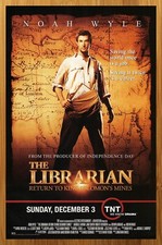 2004 The Librarian TV Movie Vintage Print Ad/Poster Noah Wyle TNT Show Promo Art picture