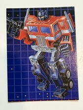 1985 Takara NTV G1 Transformers Yamakatsu Mini-Cards Optimus Prime Convoy picture