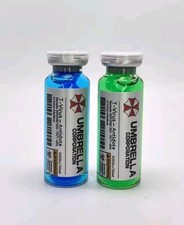 Resident Evil T-Virus Anti-Virus Umbrella Corporation vial prop set 2pack NEW  picture