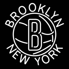 Brooklyn Nets Logo Neon Sign 24