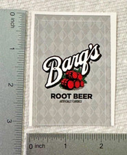 Barq's Root Beer, Soda Valve Sticker, Coke USA Heavy Duty Sticker Part# 24173-A picture