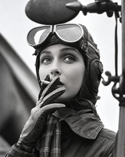 Photo Reprint of World War II Pilot 22-Year-Old Shirley Slade US Airforce 8