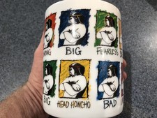 Vintage 1997 Big Dog HUGE 32 oz Coffee Mug Attitude is Everything Excellent Cond picture