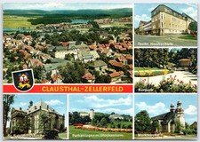 Vintage Clausthal-Zellerfeld Germany Multi-View Postcard 1975 picture