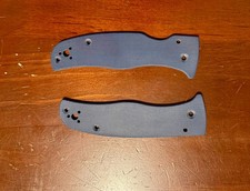 Spyderco Bodacious OEM Factory Cobalt Blue G10 Scales Smooth picture