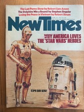 June 1977 New Times Magazine • Star Wars • C3PO & R2D2 picture
