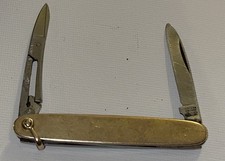 Antique Giesen Forsthoff Germany 12k Gold Filled Pocket Knife Watch Fob picture