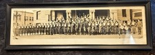 VTG Shriners Uniform Units Of Oasis Temple Photo Charlotte NC 1939 28.5” X 9.5” picture