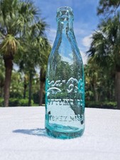 HEAVY BASE STRAIGHT SIDE COCA-COLA NATCHEZ MISS. c.1900-1915 HAND TOOLED picture