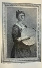 1899 Artist George Butler illustrated picture